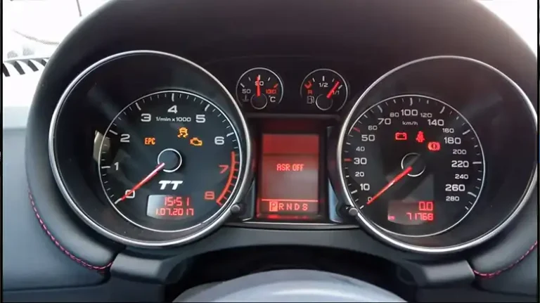 How to Turn Off ASR and ESP on Audi TT Mk2 VW Seat Škoda